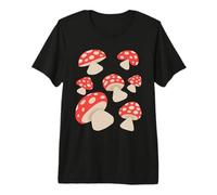 Toadstools and red Mushrooms Premium T-Shirt