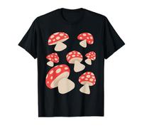 Toadstools and red Mushrooms Value Graphic T-Shirt