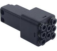 Toaiot 3D Printer Accessories Upgrade Filament Hub for Kobra3 Max S1 Combo: No Need Buckle or Screw Instation Hold 8 Colors Spool Box Replacement - Ensured High Precision Filaments Switching