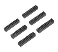 Toaiot Bamboo Lab A1 Mini 3D Printer Accessories Nozzle Brush Replacement Kit(6Pcs): Filament Buildup Removal - Hotbed Mounted Silicone Wiper Cleaning-Tool, Not Compatible with A1
