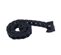 Toaiot Drag Chain Replacement Kit for Flashforg AD5X: Open Type Plastic Wire Carrier Flexible Nested Drag Chain Cable Track Black with Printed Mounting Part 3D Printer Accessories