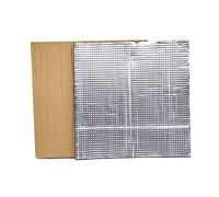 Toaiot Printer 3D Accessories 13.7x13.7 inch/350mm Heated Bed Insulation Lightweight Foam Foil Self-Adhesive Insulation Mat Sticker Hotbed Thermal Pad for Ender 5 Plus/Trony X5S/ Voro