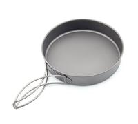 TOAKS PAN-115 PAN-130 PAN-145 Ultralight Titanium Camping Pan (PAN130)