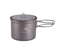 TOAKS Titanium 900ml Pot Camping Pot with 115mm Diameter
