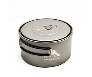 TOAKS Titanium 900ml Pot with 130mm Diameter by TOAKS