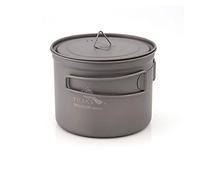 TOAKS Titanium Camping Pot Cup(375ml, 450ml, 550ml, 650ml, 750ml, 800ml, 900ml) … (900ml[POT-900-D115])