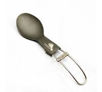 TOAKS Titanium Folding Spoon, Lightweight Spoon Tableware for Outdoor Camping, Backpacking, Hiking, Travel, Picnics and Home