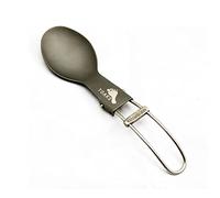 TOAKS Titanium Folding Spoon Outdoor Camping Cutlery SLV-07