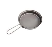 TOAKS Titanium Frying Pan Outdoor Camping Picnic Lightweight Equipment Gear 145mm