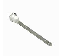 TOAKS Titanium Long Handle Spork with Polished Bowl