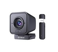TOALLIN Wireless Webcam for PC, 1080P Full HD, Built-in Noise-Canceling Microphone, Wireless Connectivity Computer Camera for Video Conferencing/Live Streaming/Online Video Calls