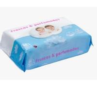 Toallitas Bebé Frescas & Perfumadas, Pack de 3, 80 Unidades por Paquete