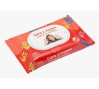 Toallitas Infantiles Cara y Manos, 20 Unidades por Paquete, Pack de 4