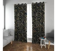 TOANGWALL William Morris Blackout Curtains for Living Room Bedroom Decor Retro Style Willow Branch Pattern Room Darkening Window Drapes 2 Panels W66xL90in