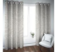 TOANGWALL William Morris Blackout Curtains for Living Room Bedroom Home Decor Vintage Plant Leaves Marigold Flowers Eyelet Window Drapes 2 Panels W66xL90in