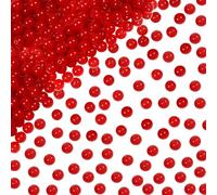 TOAOB 100pcs 4mm Natural Stone Beads Red Jasper Stone Beads Round Gemstone Loose Spacer Crystal for Jewellery Making Necklace Bracelet Earrings