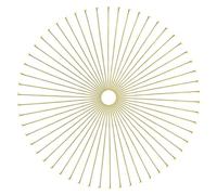 TOAOB 100pcs 70mm Flat Head Pins 18K Gold Plated Long Head Pins Stainless Steel for Earring Pendant Bracelet Jewelry DIY Craft Making