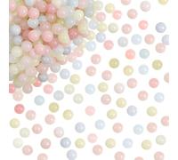 TOAOB 100pcs Natural Stone Beads 6mm Morganite Stone Beads
