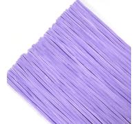 TOAOB 100pcs Pale Purple Pipe Cleaners for Craft 30cm Long Chenille Stem 6mm Thick Fuzzy Sticks Craft Supplies for DIY Flowers Projects Home Decorations