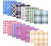 TOAOB 16 Sheets Heat Transfer Paper Preprinted Dyed Sublimation Paper 8x11.7inches Iron on Heat Transfer Paper for DIY T-Shirts Hat Bag Mug Craft Supplies