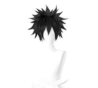 Toaru Majutsu no Index Index-Librorum-Prohibitorum Kamijou Touma Cosplay wig Black Short Synthetic Hair + Wig Cap