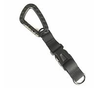 Toasis Nylon Webbing Tactical Key Ring Holder Quick Release Buckle Keychain Gear Molle Bag Attachments (Black)