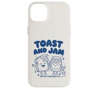 Toast And Jam Butter Together Funny Food Lover Pun Case for iPhone 14 Plus
