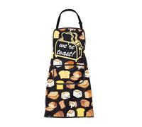 Toast Aprons Gifts for Toast Lovers Pastry Chef Gifts Bread Making Apron Toaster Master Chef Aprons with Pocket (25718 Toast Apron)