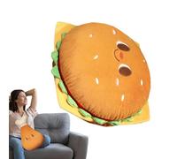 Toast Bread Pillow - Plush PP Cotton 30cm | Toast Bread Plush Toy | Fun Food Plushs Pillow | Hamburger Chicken Leg Breads Toy For Kids Adults Home Decor Nap Cushion And Gift