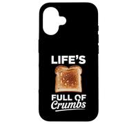 Toast Crumbs Apparel Bread Avocado Jelly Peanut Butter Case for iPhone 16