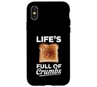 Toast Crumbs Apparel Bread Avocado Jelly Peanut Butter Case for iPhone X/XS