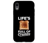 Toast Crumbs Apparel Bread Avocado Jelly Peanut Butter Case for iPhone XR