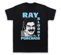 Toast London Ray Bloody Purchase Mens T-Shirt, Black, 2XL