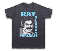 Toast London Ray Bloody Purchase Mens T-Shirt, Vintage Slate, Medium