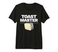 Toast Master Retro Toaster 80s Throwback Toastaholic Bread Premium T-Shirt