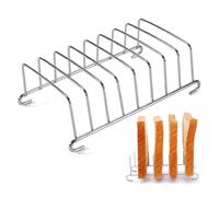 Toast Rack, 8 Slots Slice Stainless Steel Bread Cooling Rack, 5.8 Inch Rectangle Bread Rack, Reusable Toast Holder for Kitchen Restaurant Shop, Bread Rack