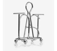 Toast Rack Toast Design Chrome Kilo Metallic Silver One Size