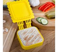 Toast Sealer Wrap Toastie Maker, A Toastie Maker for Thins, Crimp Sandwich Maker, Make Quick and Easy Creative Kitchen Gadgets, Designed for Low Calorie Thin Bread