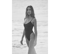 Toast Solid High Cut One-Piece Swimsuit at Free People in Black, Size: XL - female