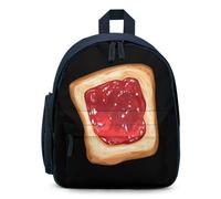 Toast with Jam Small Backpack Cute Mini Shoulder Bag 12.6 × 9.4 × 5.9 Inches Daypack