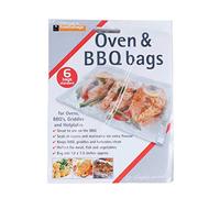 toastabags Disposable Oven and BBQ Cooking Bags, 12 x 7.5 Inch - 6 Bags per Pack, 1-Pack
