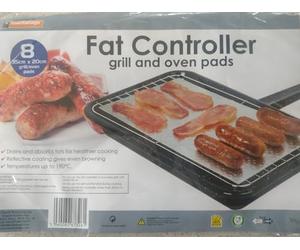 Toastabags Fat Controller Set of 8 Grill and Oven Pads