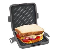 Toastabags Microwave Micro Sandwich Toastie Maker - Quick & Easy Crispy Toasted Sandwich Maker, Non-Stick, Dishwasher Safe, Perfect for Paninis, Grilled Cheese & Snacks