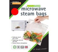 Toastabags Microwave steam (Pack of 100) Medium Bags, 21 x 16.5 x 1.75 cm