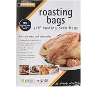Toastabags Roasting Bags, 25 x 38 cm Standard (Pack of 100), Transparent