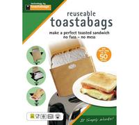 Toastabags Sandwich Bag (Pack Of 2) White/green (One Size)