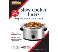 Toastabags Slow Cooker Liner, Transparent, Pack of 25