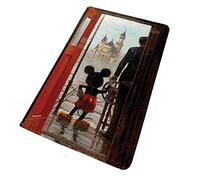 | Toasted | Mickey & Walt Holding Hands V2 | Printed Art Faux Leather Passport Cover