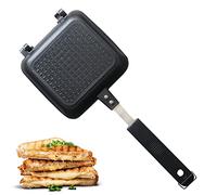 Toasted Sandwich Maker - Panini Press or Grilled Cheese Maker - Stove Top Toastie Non-Stick Ideal for Indoors and Outdoors by Jean Patrique