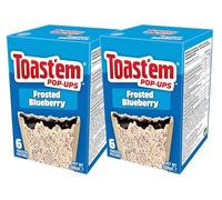 Toast'em Pop-Ups Blueberry 288g x 2 Packs | 6 Toaster Pastries per Box | Toaster Pastries | American